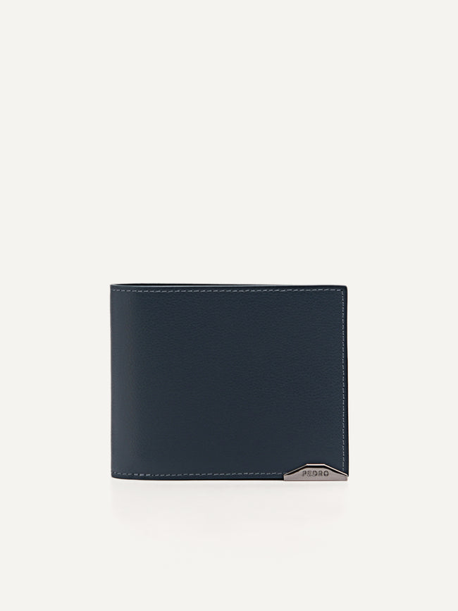 PEDRO MEN Leather Wallet Navy PM4-16500067