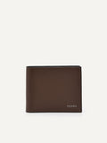 PEDRO MEN Leather Bi-Fold Flip Wallet Brown PM4-16500071