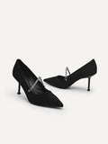 PEDRO WOMEN Suede Sistrah Pumps Black PW1-26760009