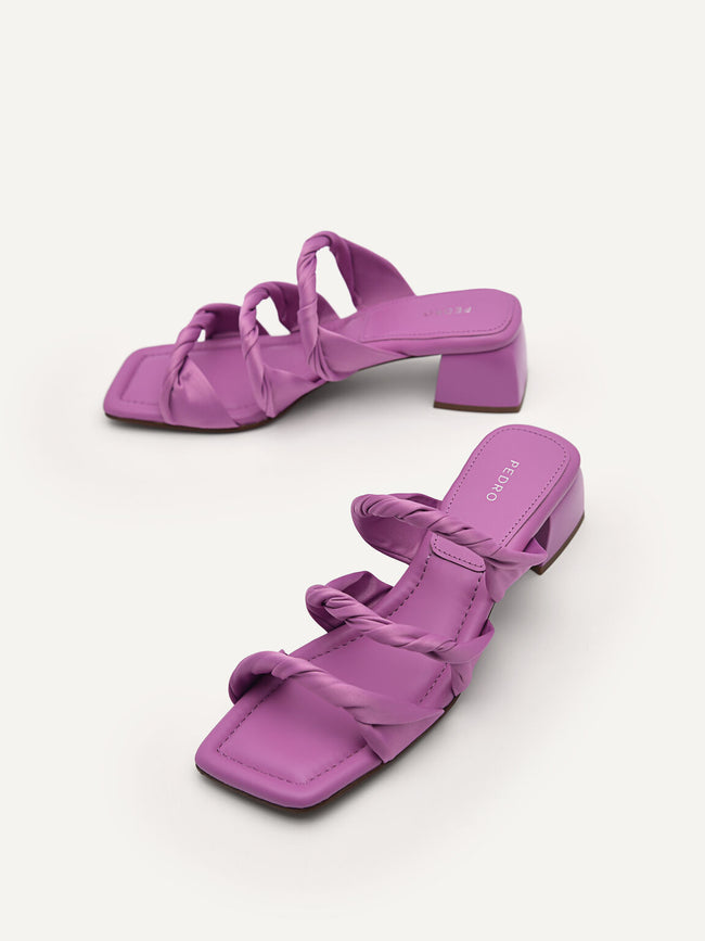 PEDRO WOMEN Arch Heeled Sandals Purple PW1-26760020