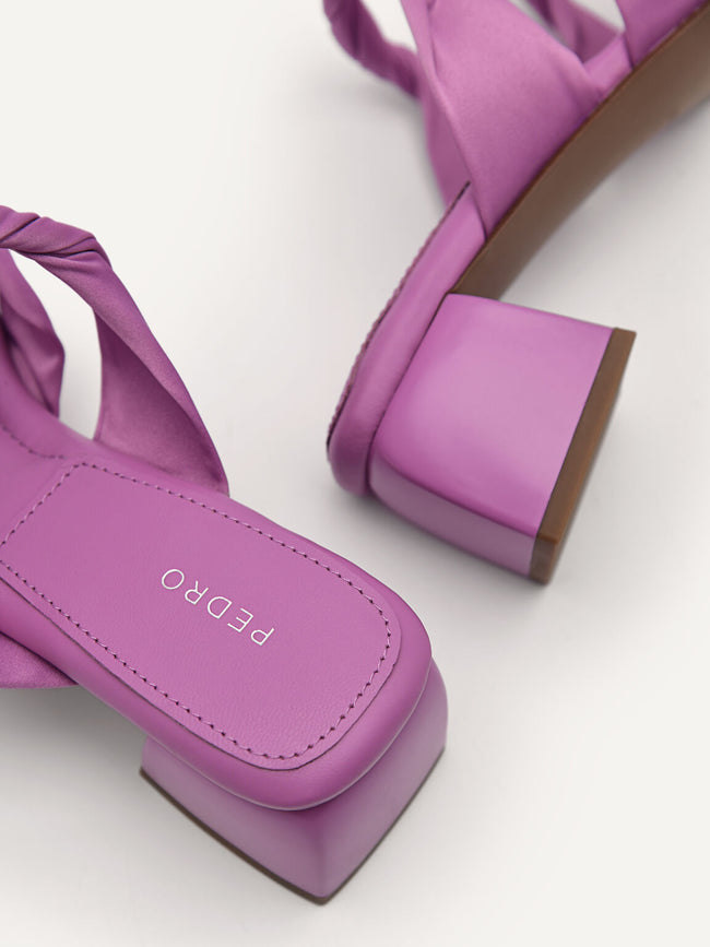 PEDRO WOMEN Arch Heeled Sandals Purple PW1-26760020