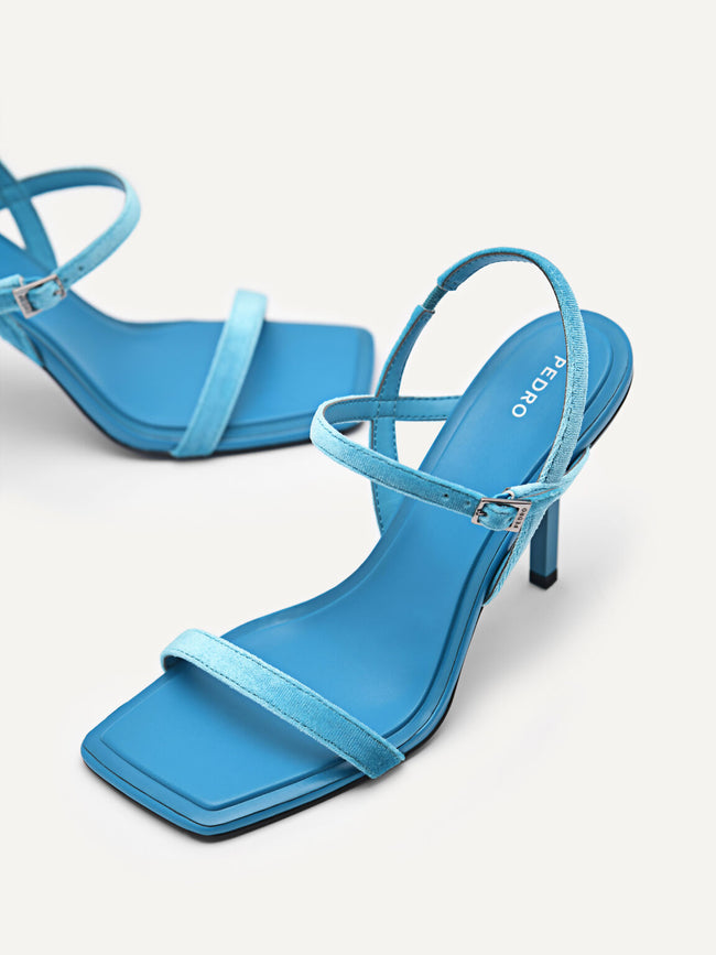 PEDRO WOMEN Celeste Slingback Heel Sandals Cyan PW1-26760028