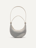 PEDRO WOMEN Pleated Shoulder Bag Light Grey PW2-75210142