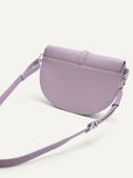 PEDRO WOMEN Varvara Leather Shoulder Bag Lilac