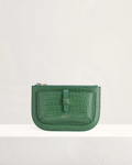 PEDRO WOMEN Crocs Effect Leather Belt Bag Green PW4-65940021