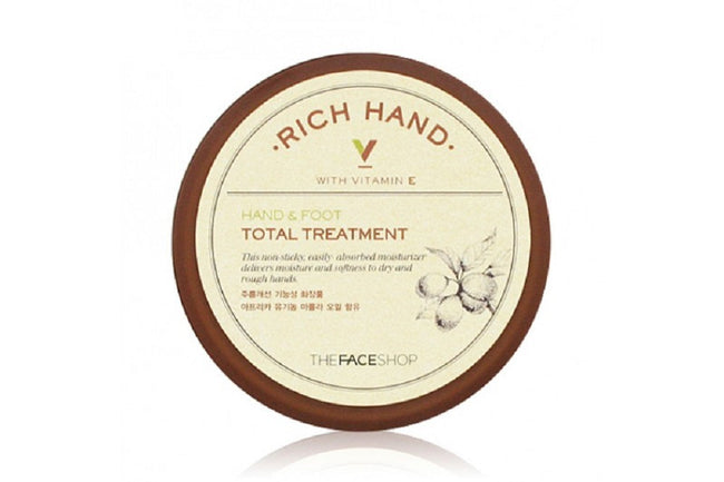 THEFACESHOP RICH HAND V HAND & FOOT TOTAL TREATMENT