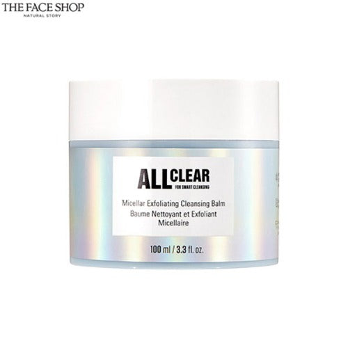 THEFACESHOP ALL CLEAR MICELLAR EXFOLIATING CLEANSING BALM(Exp: Dec, 2024)