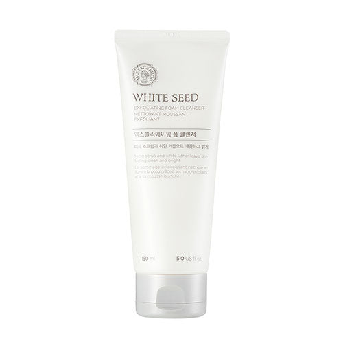 THEFACESHOP WHITE SEED EXFOLIATING CLEANSING FOAM