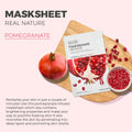 THEFACESHOP REAL NATURE POMEGRANATE FACE MASK(GZ)