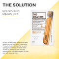 THEFACESHOP THE SOLUTION DOUBLE-UP NOURISHING FACE MASK(GZ)