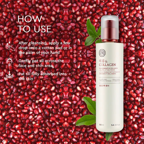 THEFACESHOP POMEGRANATE AND COLLAGEN VOLUME LIFTING TONER