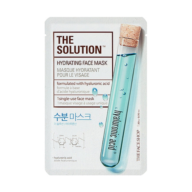 THEFACESHOP SOLUTION HYDRATING FACE MASK 2018